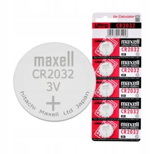 5 x BATERIA LITOWA MAXELL CR 2032 3V CR2032 B5