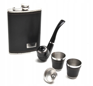 PIERSIÓWKA DWA KIELISZKI FAJKA PREZENT ZESTAW