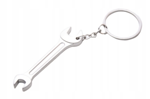 BRELOK BRELOCZEK KLUCZ PŁASKI NARZĘDZIA DWUSTRONNY