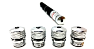 LASER WSKAŹNIK POINTER 1000MW ZIELONY 5 KOŃCÓWEK