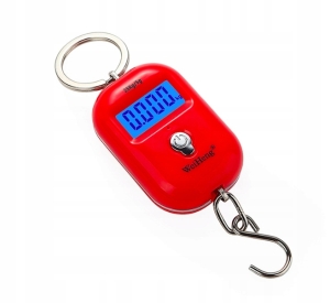 MINI MAŁA WAGA WĘDKARSKA HAKOWA BRELOK LCD 25KG