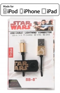 KABEL IPHONE IPAD APPLE LIGHTING MFI STAR WARS BB8