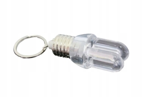 BRELOK BRELOCZEK DO KLUCZY ŻARÓWKA LED GWINT