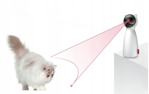 ZABAWKA DLA KOTA ROBOT LASER INTERAKTYWNA NOWOŚĆ