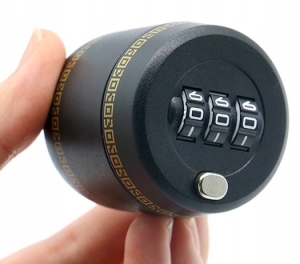 KŁÓDKA SZYFR KOD ZAMKNIĘCIE KOREK NA BUTELKĘ ZAMEK