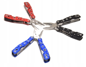 MULTITOOL 15 W 1 KOMBINERKI NÓŻ NARZĘDZIA ETUI