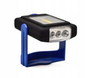 LATARKA WARSZTATOWA 3X LED COB MAGNES JASNA HAK
