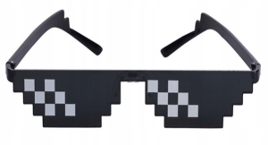 OKULARY PRZECIWSŁONECZNE THUG LIFE MEMY YOUTUBE