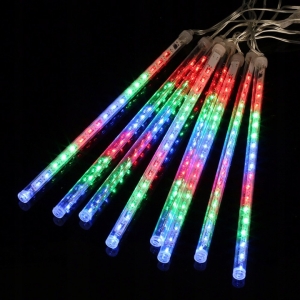 LAMPKI CHOINKOWE SOPLE 30CM LED MULTIKOLOR MIX
