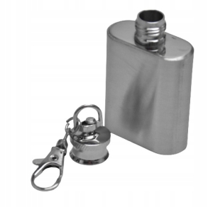 PIERSIÓWKA BRELOK 1OZ 30ML BRELOCZEK STAL PREZENT