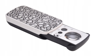 LUPA SZKŁO POWIĘKSZAJĄCE 30X 60X 90X UV SKŁADANA