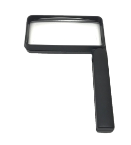 SKŁADANA LUPA SZKŁO POWIĘKSZAJĄCE 2X 4X 100X50MM