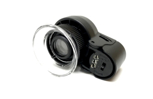 LUPA KIESZONKOWA LED JUBILERSKA 45X UV MIKROSKOP