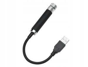 LASER USB NIEBIESKI FIOLETOWY WSKAŹNIK DISCO DYSKO