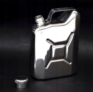 MINI PIERSIÓWKA KANISTER STALOWA 170ML 5,7OZ RETRO