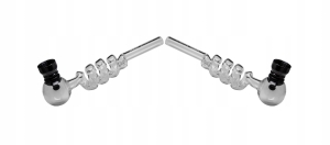 SZKLANA FAJKA SPIRALA LUFKA THC CBD MARIHUANA