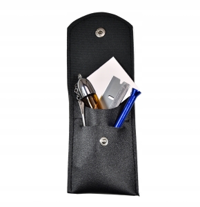 MAŁY ZESTAW DO WCIĄGANIA TABAKI PROSZKU LUFKA LUSTERKO POJEMNIK ŁYŻECZKA