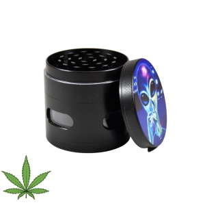 MŁYNEK GRINDER MARIHUANA DUŻY CBD METAL THC