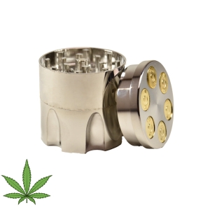 GRINDER MŁYNEK Z FILTREM ALUMINIUM MAGAZYNEK MAŁY