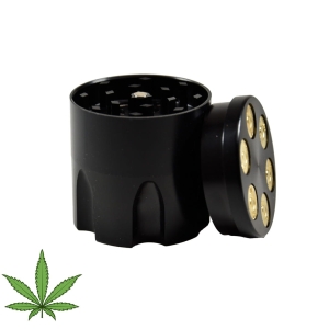 GRINDER MŁYNEK Z FILTREM ALUMINIUM MAGAZYNEK NABÓJ