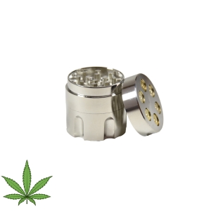 MAŁY MŁYNEK DO MIELENIA TOPÓW MARIHUANA THC CBD GRINDER MAGAZYNEK NABÓJ