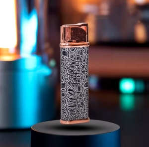 Zapalniczka żarowa damska skóra węża