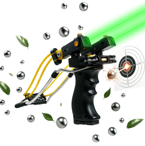 Proca dalekiego zasięgu 2x celownik laserowy zielony 