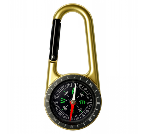 Duży kompas karabińczyk 